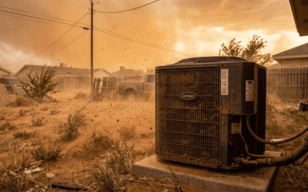 How Lubbock Dust and Wind Affect Your AC System